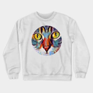 Cuddly floppy cat Crewneck Sweatshirt